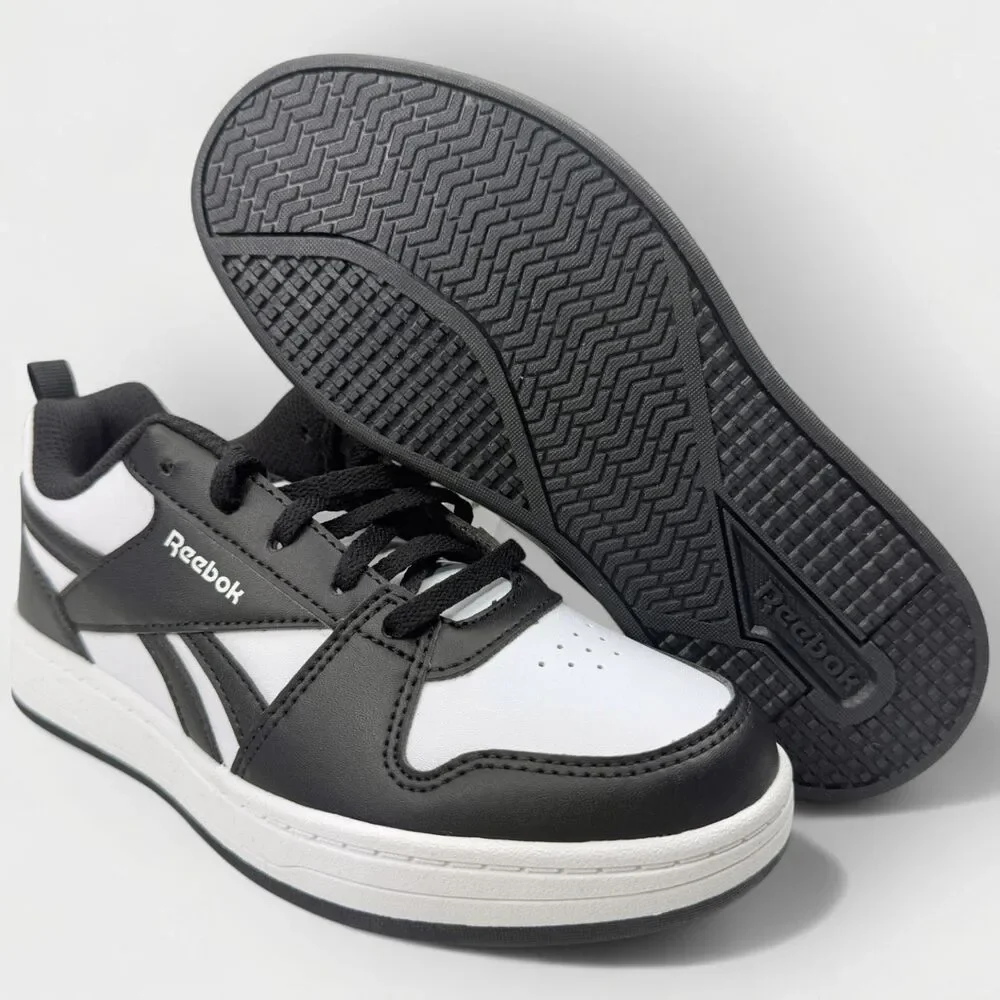 Reebok Royal Prime 2.0 Kids Size 13 Black White Sneakers NIB